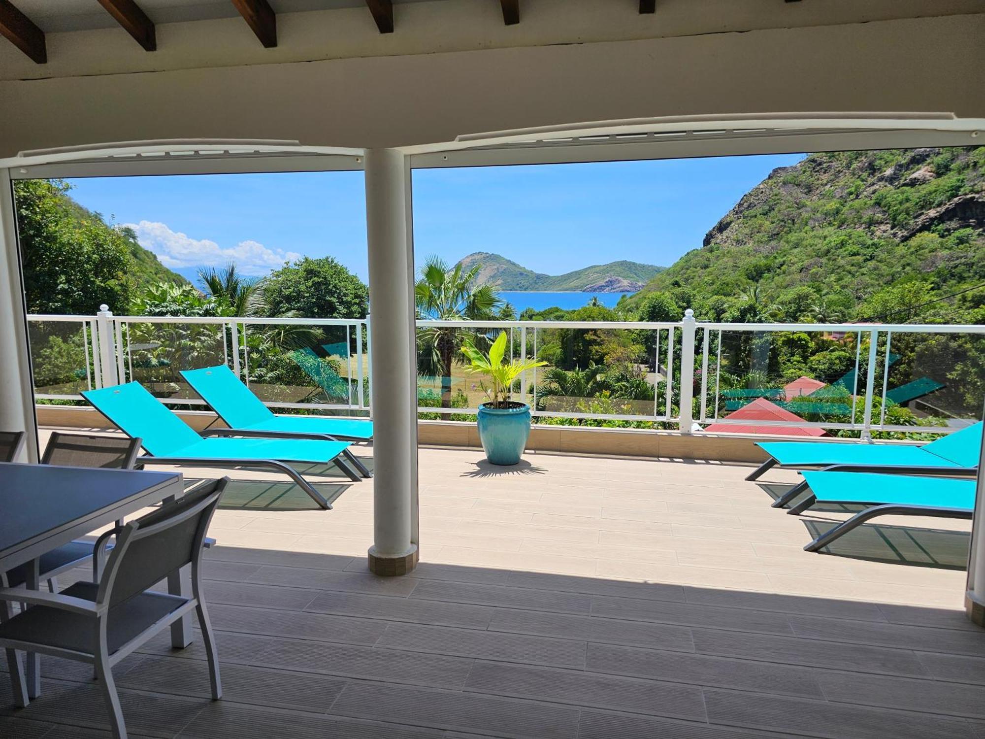 Villa Celyote - Haut De Villa, Vue Mer, A 150M De La Plage Anse Figuier Terre-De-Haut ภายนอก รูปภาพ